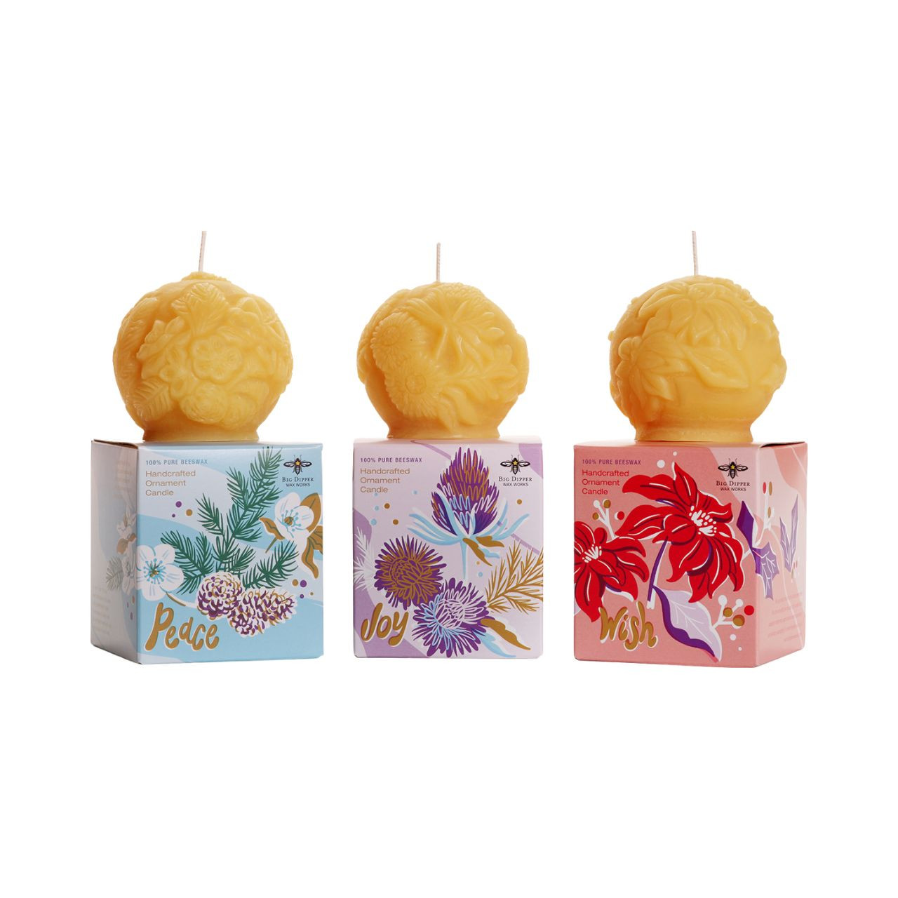 Beeswax Ornament Candles Big Dipper Wax Works