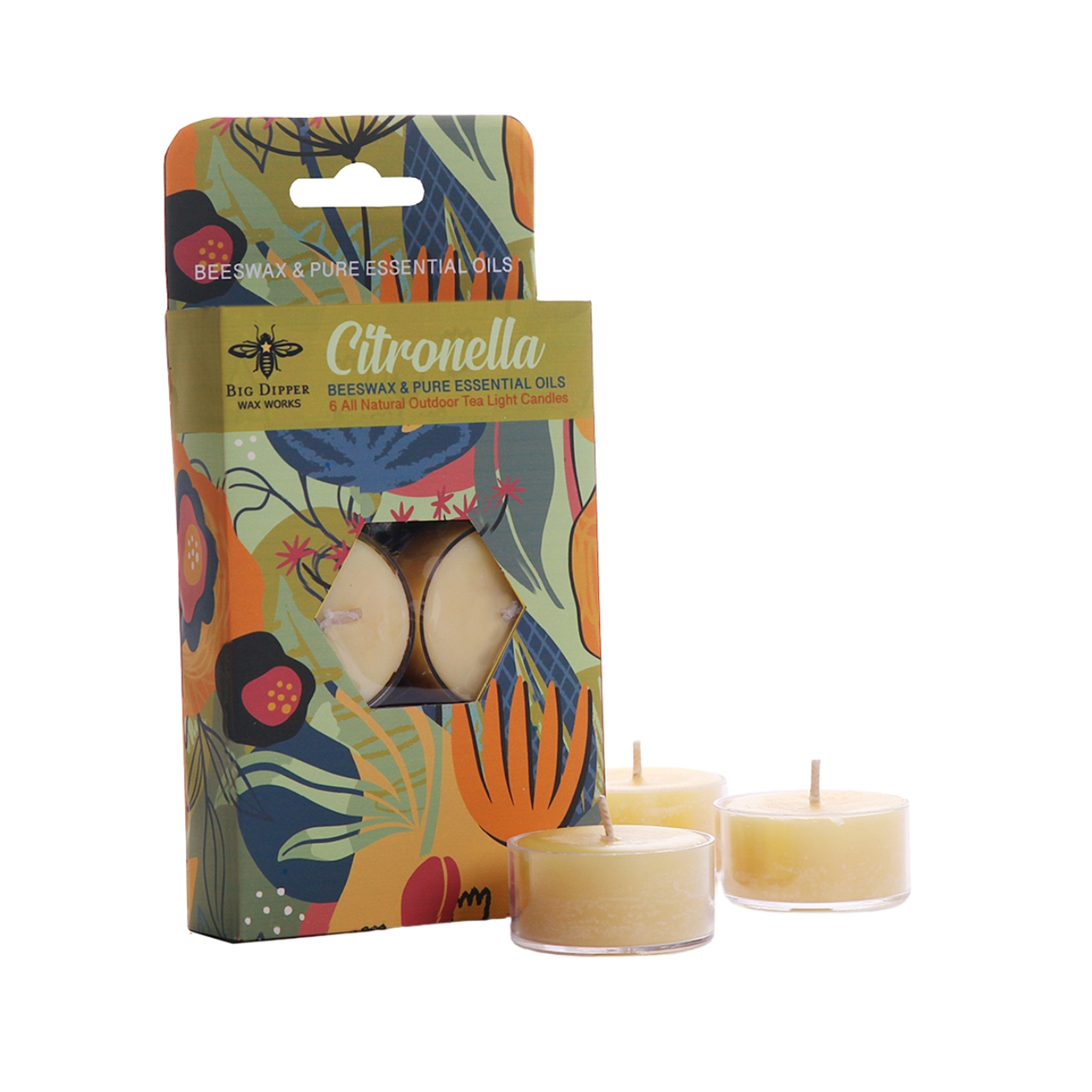 Citronella Tea Lights Big Dipper Wax Works