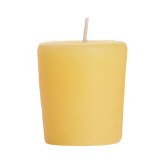 Beeswax Aromatherapy Votive Candle, Single, Love (Geranium & Ylang Ylang) - Big Dipper Wax Works - AVLOV