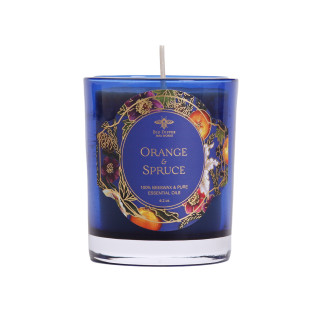 Winter Garden Beeswax Glass Candle, Orange Spruce (6.2 oz)