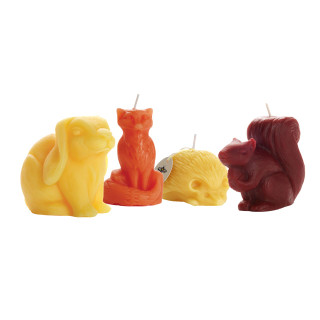 Beeswax Woodland Creature Candles - Big Dipper Wax Works