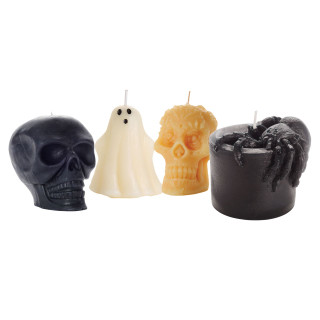 Beeswax Halloween Candles
