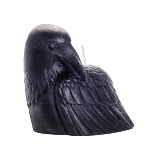 Beeswax Crow Candle - Big Dipper Wax Works - SKU: CROW