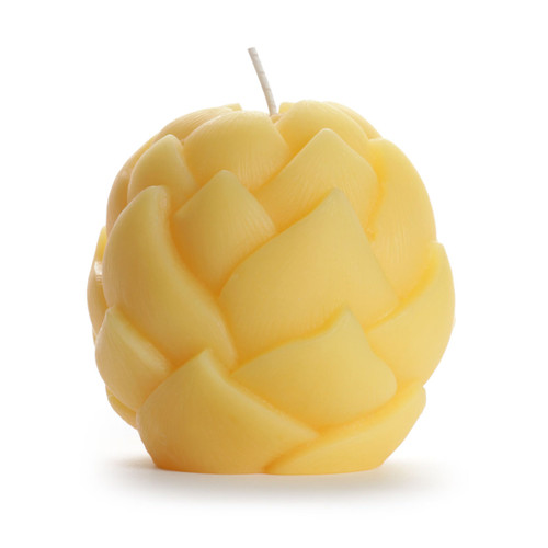 Pure Beeswax Sphere Candle, Lotus