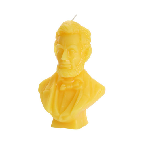 Beeswax Abraham Lincoln Candle - Big Dipper Wax Works - SKU: ABE