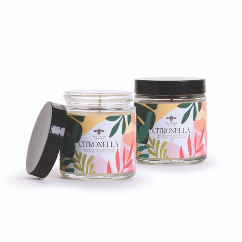 Citronella Apothecary Glass Candle