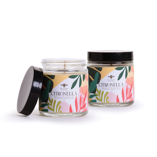 Citronella Apothecary Glass Candle