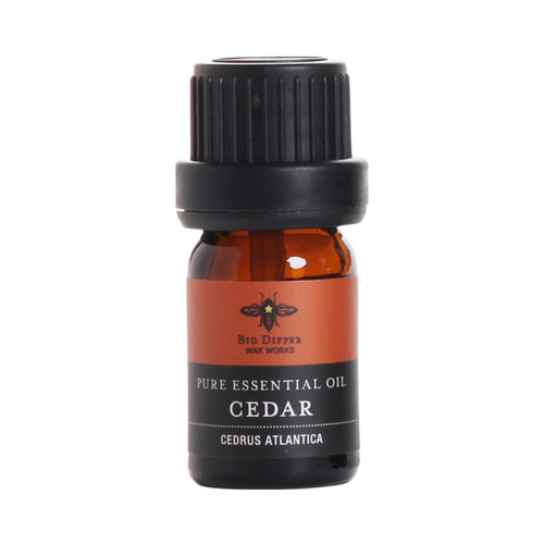 Organic Cedarwood Essential Oil - 5 ml - Big Dipper Wax Works - SKU: AEOCED