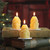 Beeswax Gnome Candles - Folly, Jolly and Holly