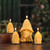 Pure Beeswax Holiday Gnome Candle, Large Pure Beeswax Holiday Gnome Candle, Large