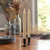Pure Beeswax Taper Candles, Standard (12" x 7/8"), Ivory – tapers in vases with dried botanicals