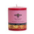 Beeswax Aromatherapy Pillar Candle, Medium (3" x 3.5"), Love (Geranium & Ylang Ylang)