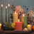 Pure Beeswax Tea Light Candles, 6 Pack