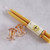 Pure Beeswax Taper Candles, Grand (15" x 1"), Natural - Seconds - Big Dipper Wax Works - XC201N