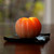 Beeswax Pumpkin Candle, Large 4" x 3" (Natural)