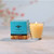 Beeswax Aromatherapy Beehive Glass Candle, Balance (Lavender & Peppermint)