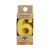 Beeswax Birthday Number Candle, 6 – beeswax cake candle in its kraft retail package