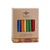 Pure Beeswax Hanukkah Taper Candles, Multi-Color (Set of 45) - Seconds - Big Dipper Wax Works - CHANCO
