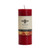 Pure Beeswax Pillar Candle, Small (2" x 4.75"), Red - Seconds - Big Dipper Wax Works - XP24R
