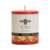 Pure Beeswax Pillar Candle, Medium (3" x 3.5"), Pumpkin - Seconds - Big Dipper Wax Works - XP34P