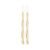 Pure Beeswax Twisted Taper Candles in Natural Ivory – Handcrafted Pair with Natural Cotton Wicks