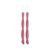 Pure Beeswax Twisted Taper Candles in Pink – Handcrafted Pair with Natural Cotton Wicks