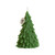 Sculpted Beeswax Tree Candle, Tall (5.75" x 4"), Moss