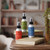 Aromatherapy Mist 4 oz, Meditation (Cedarwood & Balsam) – with other mists on books by a bookshelf