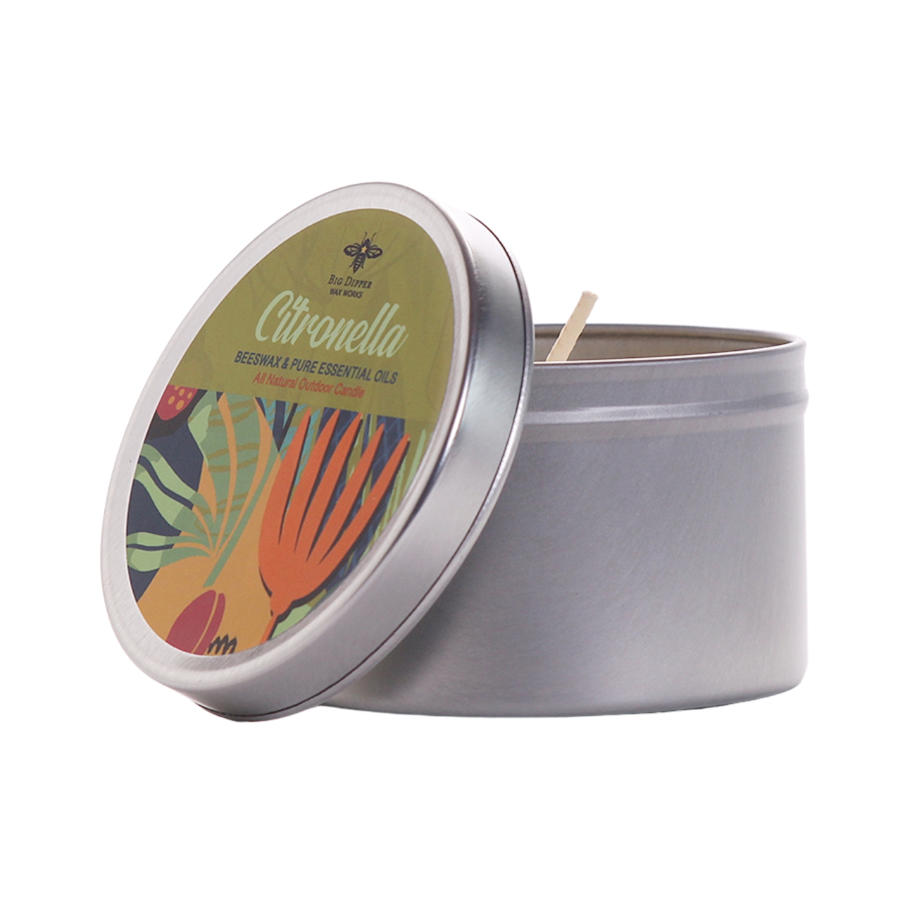 Citronella Candle Tin | Big Dipper Wax Works