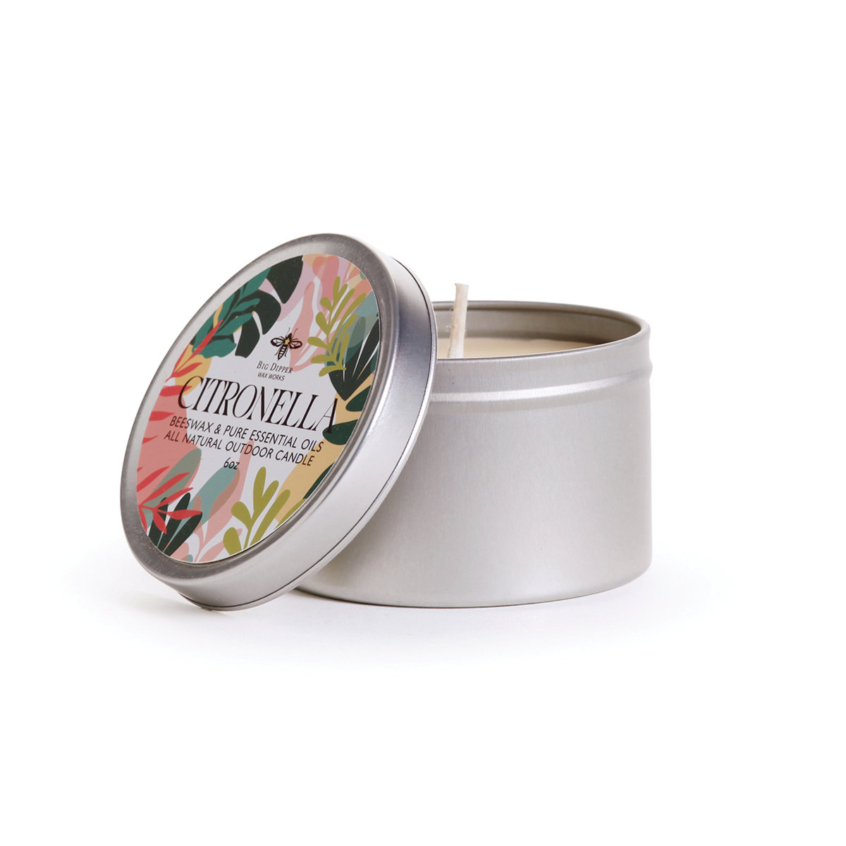 Citronella Candle Tin | Big Dipper Wax Works
