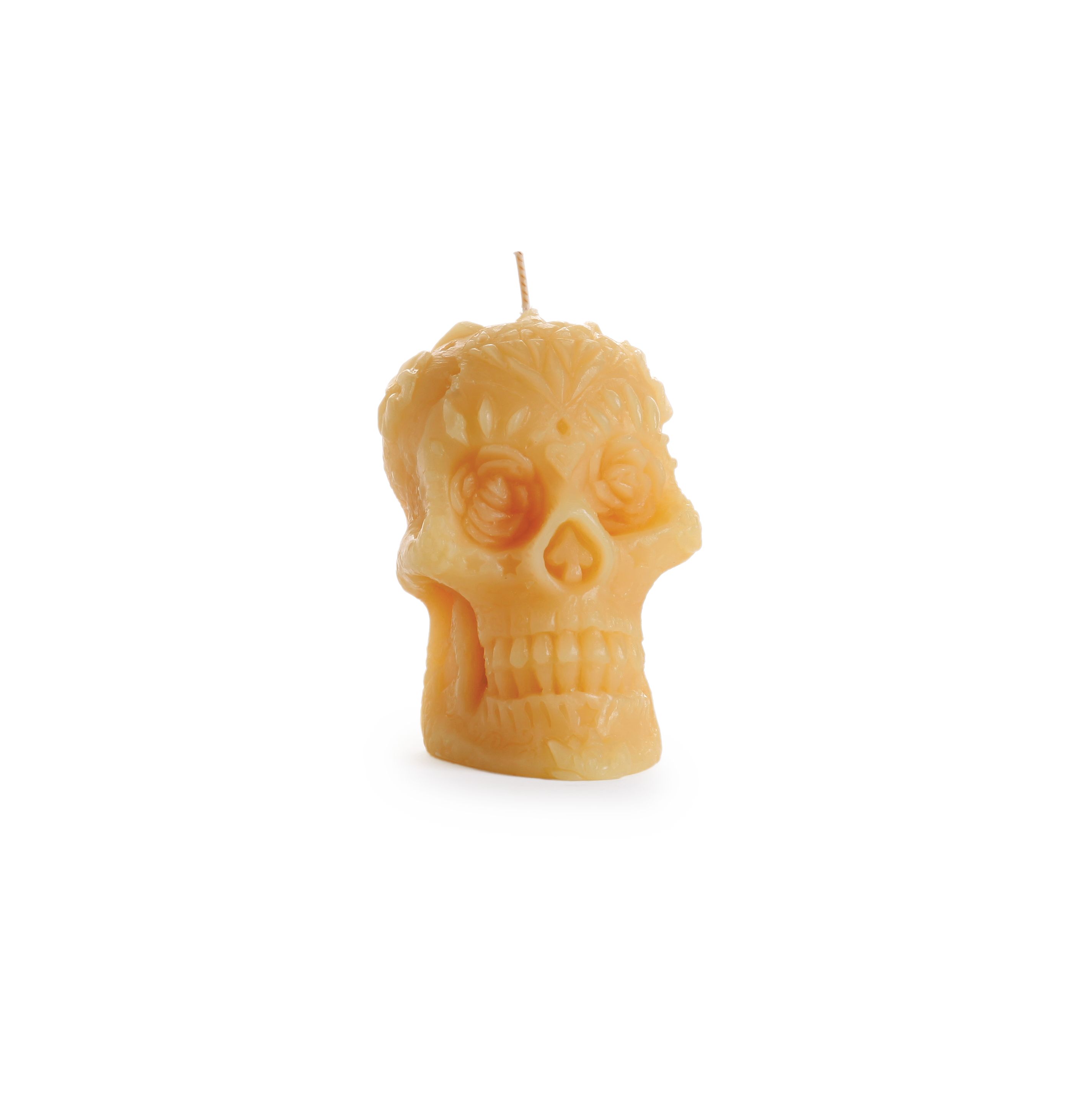 Beeswax Sugar Skull | Big Dipper Wax Works