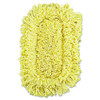 Trapper Looped-end Dust Mop Head, 12 X 5, Yellow, 12/carton Trapper Looped-end Dust Mop Head, 12 X 5, Yellow, 12/carton