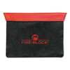 Fire-block Document Portfolio, 15 1/2 X 10 X 1/2, Red/black