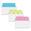 Ultra Tabs Repositionable Standard Tabs, 1/5-cut Tabs, Assorted Patterns, 2" Wide, 24/pack