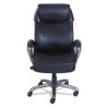 Cosset High-back Executive Chair, Supports Up To 275 Lbs., Black Seat/black Back, Slate Base Cosset High-back Executive Chair, Supports Up To 275 Lbs., Black Seat/black Back, Slate Base