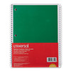 Wirebound Notebook, 1 Subject, Medium/college Rule, Assorted Color Covers, 10.5 X 8, 70 Sheets, 4/pack