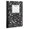 Composition Book, Wide/legal Rule, Black Marble Cover, 9.75 X 7.5, 100 Sheets