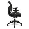 Vl531 Mesh High-back Task Chair With Adjustable Arms, Supports Up To 250 Lbs., Black Seat/black Back, Black Base Vl531 Mesh High-back Task Chair With Adjustable Arms, Supports Up To 250 Lbs., Black Seat/black Back, Black Base