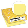 Exact Index Card Stock, 90lb, 8.5 X 11, Canary, 250/pack