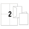 Note Cards, Laser Printer, 4 1/4 X 5 1/2, Uncoated White, 60/pack With Envelopes
