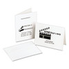 Note Cards, Laser Printer, 4 1/4 X 5 1/2, Uncoated White, 60/pack With Envelopes