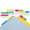 Write-on Index Tabs, 1/5-cut Tabs, Assorted Colors, 2" Wide, 48/pack