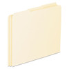 Blank Top Tab File Guides, 1/3-cut Top Tab, Blank, 8.5 X 11, Blue, 100/box