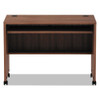 Alera Valencia Series Mobile Workstation Desk, 41.38w X 23.63d X 30h, Modern Walnut