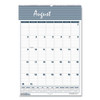 Recycled Bar Harbor Wirebound Academic Monthly Wall Calendar, 12 X 17, 2020-2021