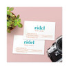 Printable Microperforated Business Cards With Sure Feed Technology, Laser, 2 X 3.5, White, Uncoated, 2500/box