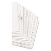 Preprinted Legal Exhibit Side Tab Index Dividers, Allstate Style, 25-tab, 76 To 100, 11 X 8.5, White, 1 Set Preprinted Legal Exhibit Side Tab Index Dividers, Allstate Style, 25-tab, 76 To 100, 11 X 8.5, White, 1 Set