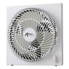9" 3-speed Desktop Box Fan, Plastic, White 9" 3-speed Desktop Box Fan, Plastic, White