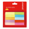 Self-stick Page Tabs, 1/2" X 2", Assorted Colors, 500/pack