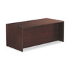 10700 Series Single 3/4 Right Pedestal Desk, 72w X 36d X 29.5h, Mahogany